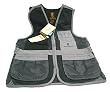 Deluxe Shooting Vest Dlx Shooting Vest, RH Grey/Blk M
