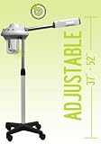Mobile SPA Ozone Aromatherapy Facial Steamer SALON EQUIPMENT w/ Rolling Base