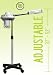 Mobile SPA Ozone Aromatherapy Facial Steamer SALON EQUIPMENT w/ Rolling Base
