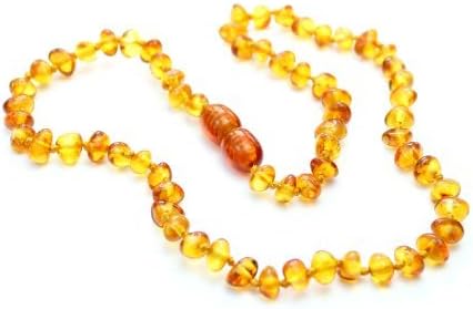 SilverAmber Genuine Baltic Amber Teething Necklace - Multi Colour - NE0028