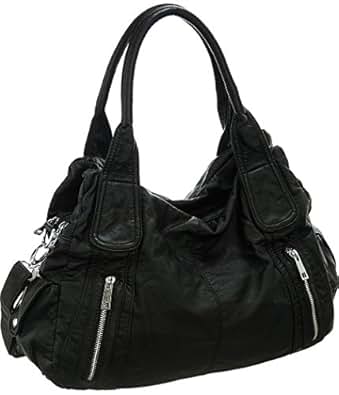 Black Laurel&Sunset ''Venetta'' Crossbody Convt. Hobo Bag: Handbags: Amazon.com