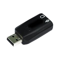 BIGtec USB Soundkarte 5.1 USB Adapter , externe Soundkarte f�r USB , USB Soundstick 5.1 , USB Sound Adapter Stick mit 3D Sound Effekt , USB Lautsprecher Mikrofon Headset Anschlu�, USB auf 3,5mm Adapter , USB 2 x 3,5mm Anschlu�