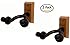 Tetra-Teknica Essentials Series EGH-01NW-2P Hardwood Home & Studio Guitar Hanger, 2 Pack