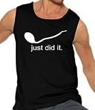 Just did it Tank Top Black, M