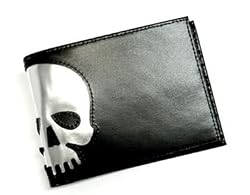 Marc By Marc Jacobs Limited Edition Skull Leather Billfold Wallet Black