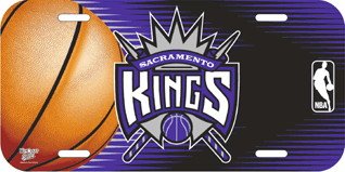 NBA Sacramento Kings License Plate