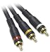 Cables To Go - 29108 - 25ft Velocity RCA Video Audio Cable (Blue)