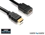 PureLink basic+ Series. Certified High Speed HDMI Extension (v1.3c / v1.4 with Deep Color and x.v.Color) with 24 ct. Gold Plated Contacts. HDMI A Male to HDMI A Female. Tripple Shielded. Length: 1,00m *RoHS Compliant* PureLink basic+ Series. Certified High Speed HDMI Extension (v1.3c / v1.4 with Deep Color and x.v.Color) with 24 ct. Gold Plated Contacts. HDMI A Male to HDMI A Female. Tripple Shielded. Length: 1,00m *RoHS Compliant* x.v.Color v1.4 v1.3c Tripple speed Shielded. Series ROHS PureLink PLATED Male length High HDMI gold female extension Deep Contacts. Compliant* Color Certified basic 100m