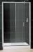 DreamLine Infinity Shower Door 48-SHDR1048726-04. 48''W x 72''H, Clear Glass, Brushed Nickel finish