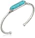 Lucky Brand Turquoise Crystal Cuff Bracelet, 2.5