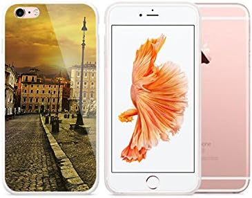 Smosse Apple iphone 6S cover case- iPhone cover colorful slear shell slim Case for iphone 6S / 6-famous buildings, well known saying and poetry- god's secret