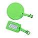 Large Luggage Tag in Neon Green by Lewis N. Clark