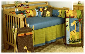 Cotton Tale Designs Paradise 4 Piece Crib Bedding Set