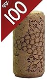 #8 Straight corks 8" x 1 3/4" Bag of 100
