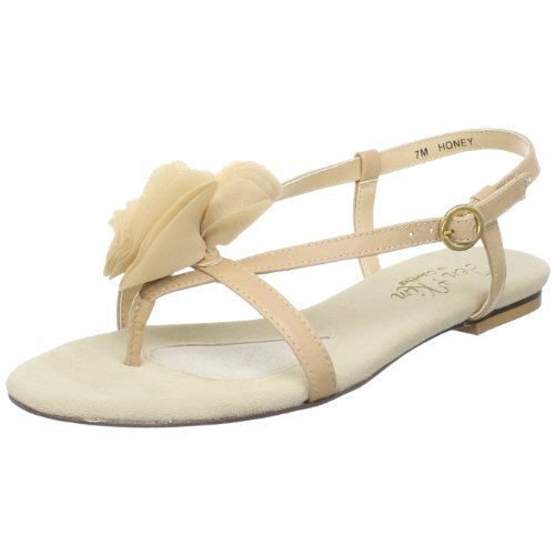 Jen + Kim for Coloriffics Women's Honey Flat Sandal