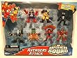 Marvel Superhero Squad Mini Figure 7Pack Avengers Attack Crossbones, Wolverine, Iron Man, Captain America, Leader, Black Costume SpiderMan, Red SheHulk