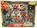 Marvel Superhero Squad Mini Figure 7Pack Avengers Attack Crossbones, Wolverine, Iron Man, Captain America, Leader, Black Costume SpiderMan, Red SheHulk