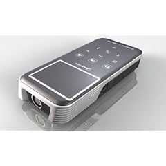 Aiptek Pocket Cinema Z20 Pico Projektor inkl. HD Camcorder und 5 Mega Pixel Digitalkamera (Projektor Kontrast 200:1, 15 Lumen) schwarz