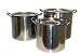Excelsteel Set Of 3 Stainless Steel Stockpot With Lids