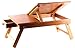 Pure Bamboo Laptop Computer Desk & Serving Bed Tray (With Drawer)