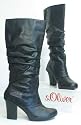 s.Oliver Damen Stiefel schwarz