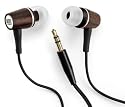 Altec Lansing MHP136 Muzx Series In Ear Headphone with wood finish