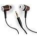 Altec Lansing MHP136 Muzx Series In Ear Headphone with wood finish
