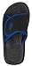 BERTELLI N.Y. Mens Flip Flop Slide Beach Sandal With A Velcro Strap In Classy Colors