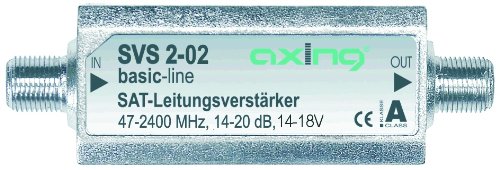 Axing SVS 2-02 Satelliten-Leitungsverst&auml;rker (20dB, 47-2200 MHz) Preisvergleich