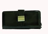 Gionni Designer Womens Fashion Large Patent Ziptop Purse