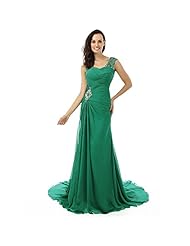 Mermaid Chiffon General Print Cap Sleeves Pleated Beaded Evening Dress/Prom Dress/Wedding Party Dress 