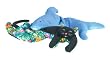Special Needs Weighted Plush Dolphin Wrap - Scented - 24 x 5 Inches