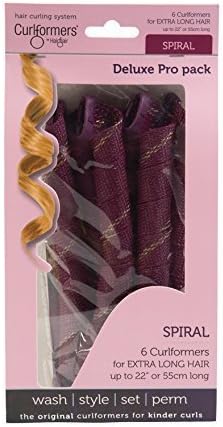 Curlformers Deluxe Range Top up Pack Spiral Curls for Extra Long Hair by Hair Flair