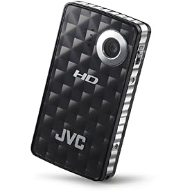 JVC PICSIO GC-FM1A HD Camcorder (Black Ice) by JVC