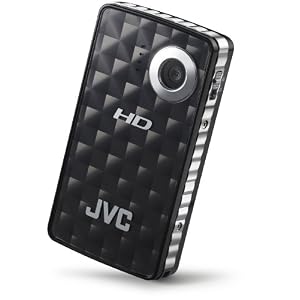 JVC PICSIO GC-FM1B HD Camcorder (Black Ice)