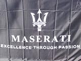 NEOPlex 3' x 5' Maserati - Black Automotive Logo Flag