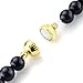 Beadnova 8mm Gold Plated Strong Magnetic Clasp Integral Clasp for Necklace Jewelry Findings