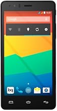 BQ Aquaris E5 HD - Smartphone libre Android (pantalla 5", c&aacute;mara 13 Mp, 16 GB, Quad-Core 1.3 GHz, 1 GB RAM, Android 4.4 KitKat), negro