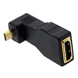 GTMax Micro-HDMI Male to HDMI Female Adapter for Motorola Xoom Tablet , Atr ....