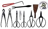 Bonsai Tool 10-piece Set