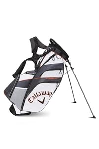 Callaway Fusion Stand Bag, White/Charcoal/Orange
