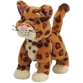 TY Baby Jaguar Beanie Baby - from Dora the Explorer