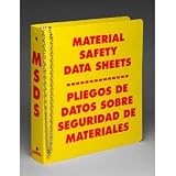 Bilingual MSDS Binder - 3 Diameter Rings