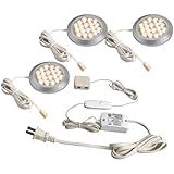 Westek LSPD32KBCC LED Dimmable Accent Light, 3-Pack