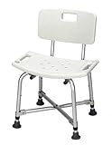 Bariatric Heavy Duty Shower Bench w/ Back