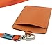 Gracallet 5pcs Vertical Style 2-Sided Faux Leather Business Id Credit Card Badge Holder with 1 Id Window and 1 Card Slots