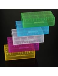 CE: TOOGOO(R) 5X 18650 CR123A 16340 Hard Plastic Transparent Battery Case Box Holder Storage - TOOGOO(R)