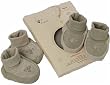 Organic Cotton Booties (3-6m,Green Tea and Pistachio) Organic Cotton Booties (3-6m,Green Tea and Pistachio)