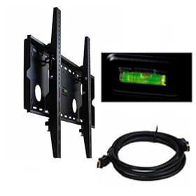 VideoSecu Black Tilting Wall Mount Bracket for Samsung LN-T5271F LCD 52 inch HDTV TV with Free 6 FT HDMI Cable