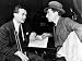 Tommy Dorsey and Hoagy Carmichael, 1939 Photographic Poster Print, 12x9